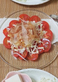 トマトと新たまねぎのサラダ