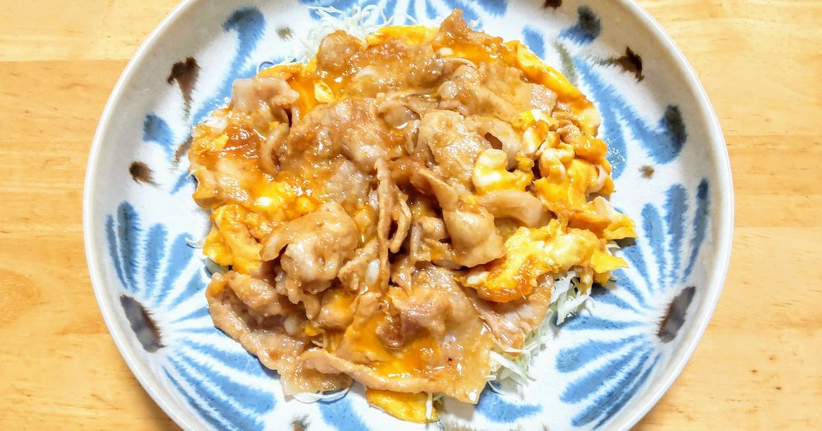 豚しょうが焼きの卵とじ トンケイ焼き レシピ 作り方 By オヤジの仕事場ゴハン クックパッド 簡単おいしいみんなのレシピが366万品