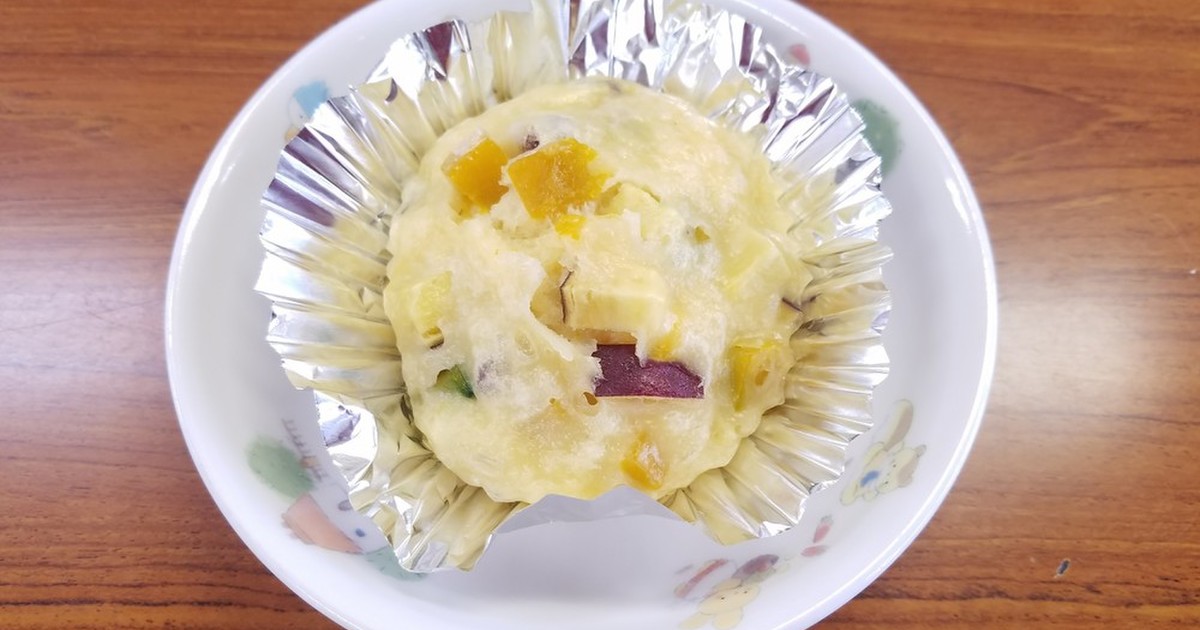 さつまいもとかぼちゃの蒸しパン レシピ 作り方 By 多賀城保育所栄養士会 クックパッド 簡単おいしいみんなのレシピが372万品