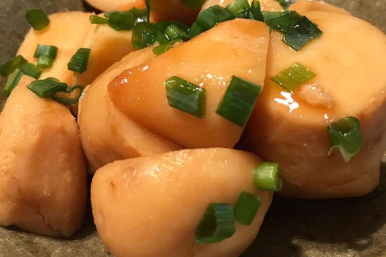 下茹で済み里芋で簡単 さといもの煮物 レシピ 作り方 By アイコ15 クックパッド 簡単おいしいみんなのレシピが355万品