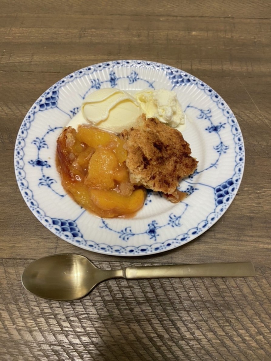 ピーカンコブラーのレシピ