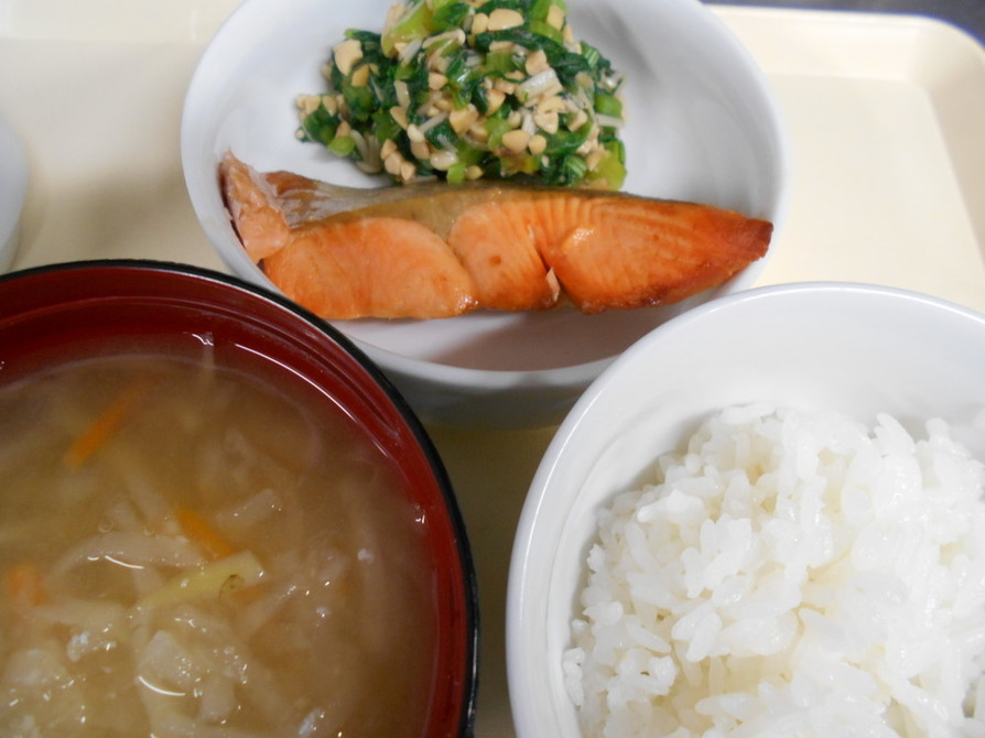 小松菜の納豆和えの画像