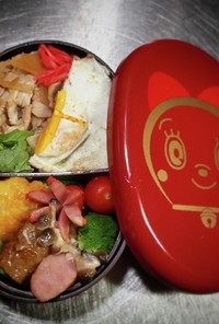ノアちゃんの豚丼弁当〜(✠≧↺≦✠)