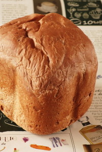 HBで作るココア食パン