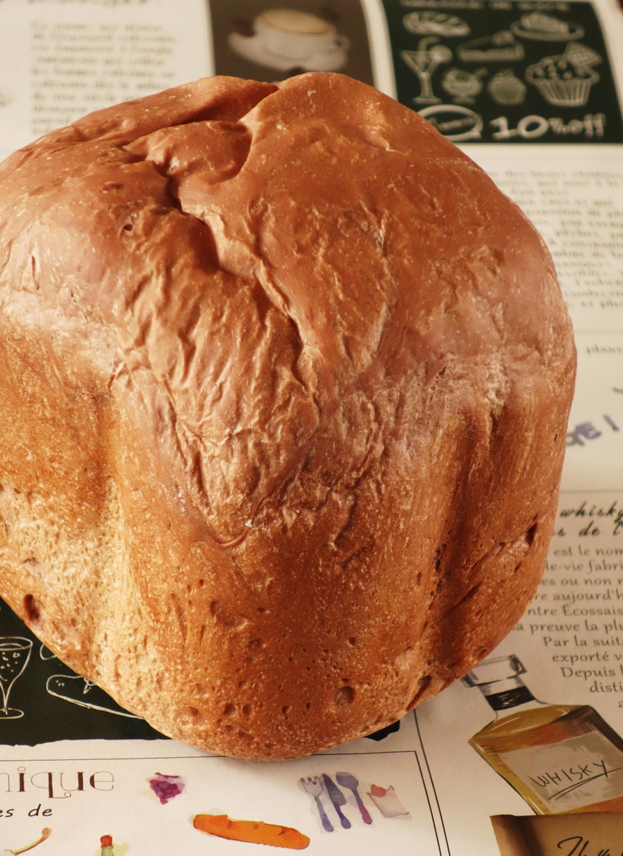 HBで作るココア食パンの画像