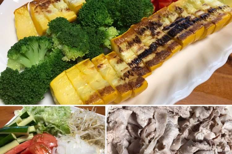 ズッキーニ旨 夏野菜たっぷり 豚冷しゃぶ レシピ 作り方 By ミセスオリーブ クックパッド 簡単おいしいみんなのレシピが359万品