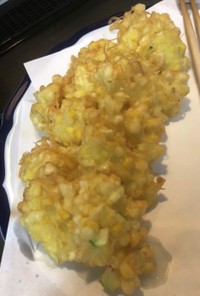 トウモロコシの天ぷら