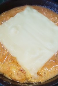 キムチーズ卵オートミール雑炊