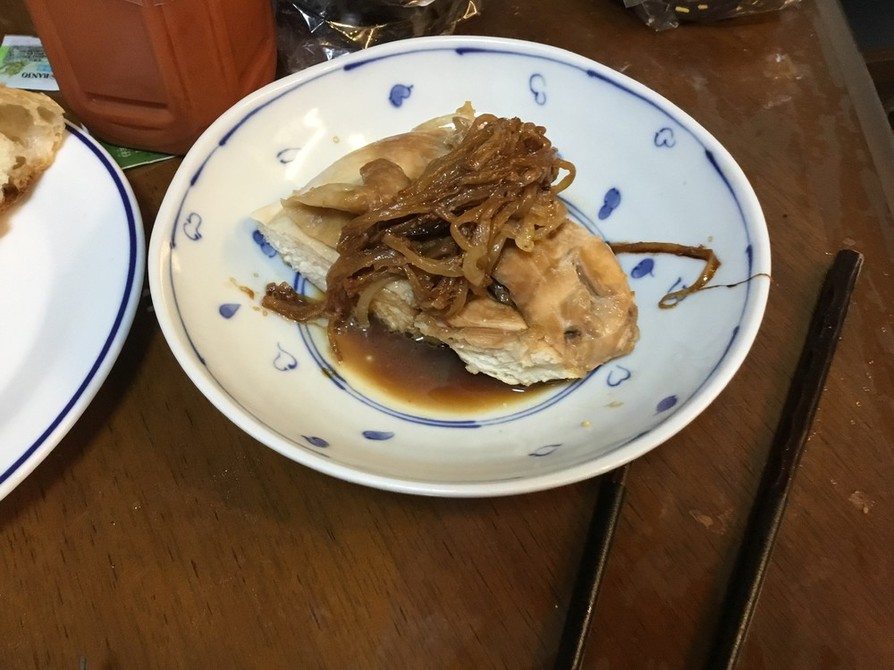 ガッツリいきます鶏胸肉の醤油ガーリックの画像