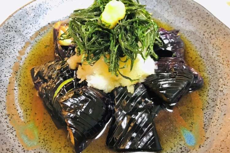 さっぱり大根おろしと大葉でナスの揚げ浸し レシピ・作り方 By ○○○体裁よく○○○ 【クックパッド】 簡単おいしいみんなのレシピが363万品