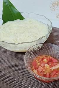 トマトつゆ★2種類 素麺 ひやむぎ
