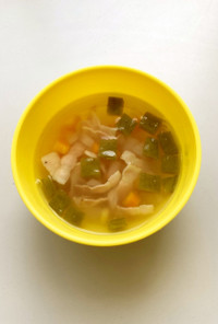 サボテン洋風スープ