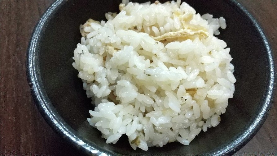 山椒ご飯(炊き込みご飯)の画像