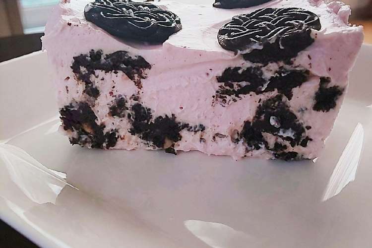チーズ無し材料3つでジャムのオレオケーキ レシピ 作り方 By いろはにおえど クックパッド 簡単おいしいみんなのレシピが355万品