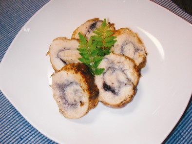 ロール肉バルサミコ酢煮☆ブルーベリー風味の写真