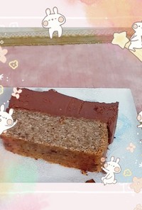 マクロビ☆豆腐のローチョコケーキ