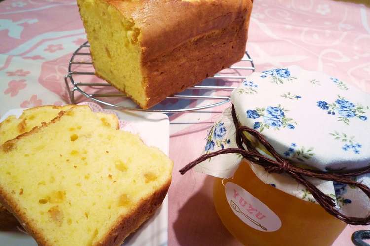 ゆずとクリームチーズのパウンドケーキ レシピ 作り方 By シナモンミルクティー クックパッド