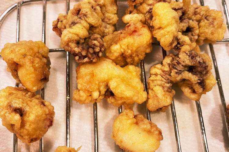 釣ったタコの唐揚げ レシピ 作り方 By クックsg62k1 クックパッド 簡単おいしいみんなのレシピが360万品