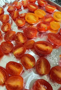 トマト大量消費☆おうちでセミドライトマト