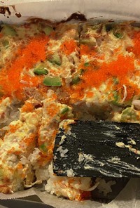父の日に焼き寿司⁈簡単華やか寿司ベイク
