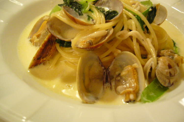 アサリ クリームスープパスタ レシピ 作り方 By 花園ルンルン クックパッド 簡単おいしいみんなのレシピが373万品