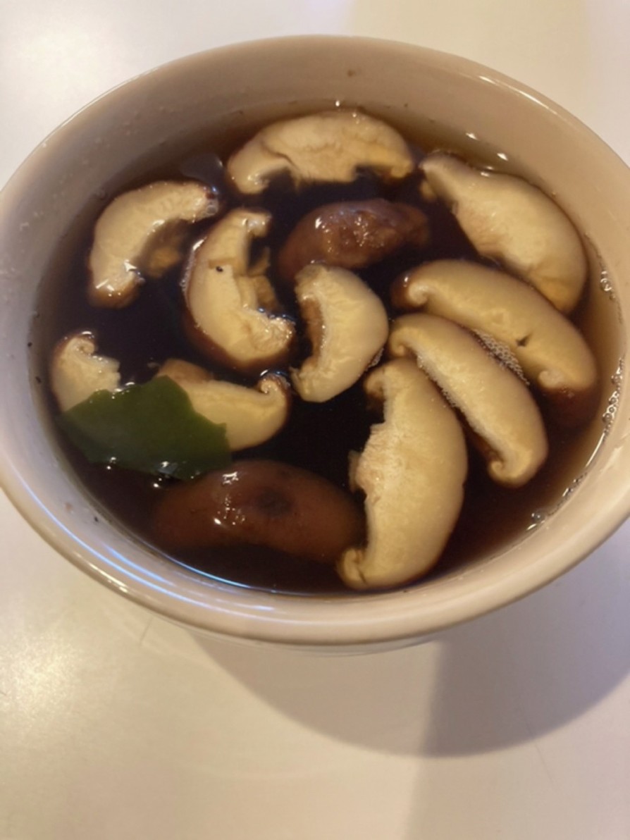 椎茸スープの画像