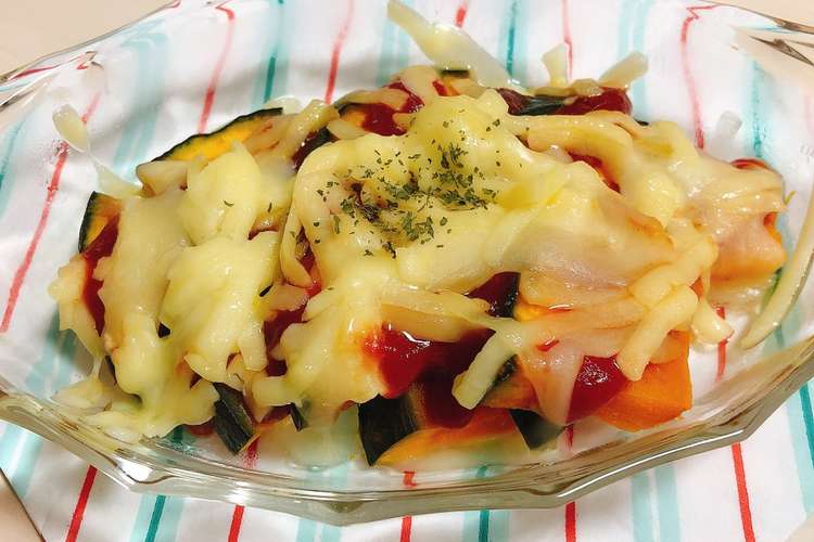 レンジで3分 かぼちゃのチーズ焼き レシピ 作り方 By Mocaron211 クックパッド 簡単おいしいみんなのレシピが360万品