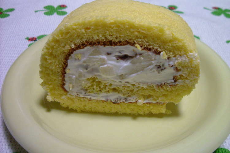 ラ フランスのロールケーキ レシピ 作り方 By Akkiyまま クックパッド 簡単おいしいみんなのレシピが349万品