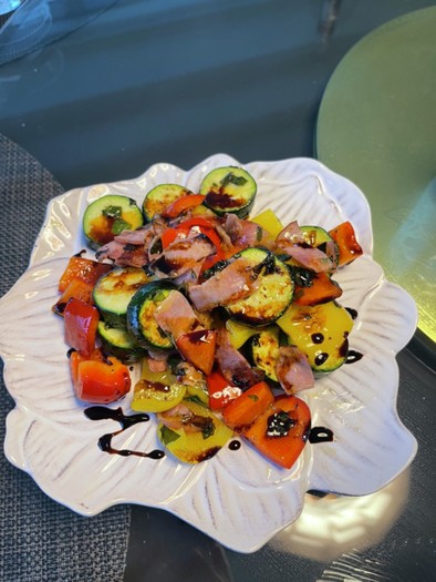 色とりどり野菜のイタリアン炒めの写真