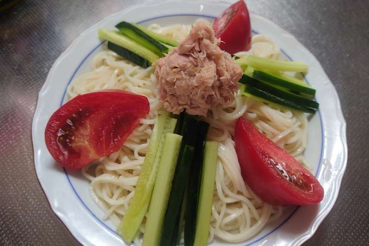 柚子胡椒の冷製汁なしそうめん レシピ 作り方 By 大奮闘新米主夫 クックパッド 簡単おいしいみんなのレシピが370万品