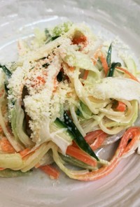 カッペリーニの野菜サラダ！