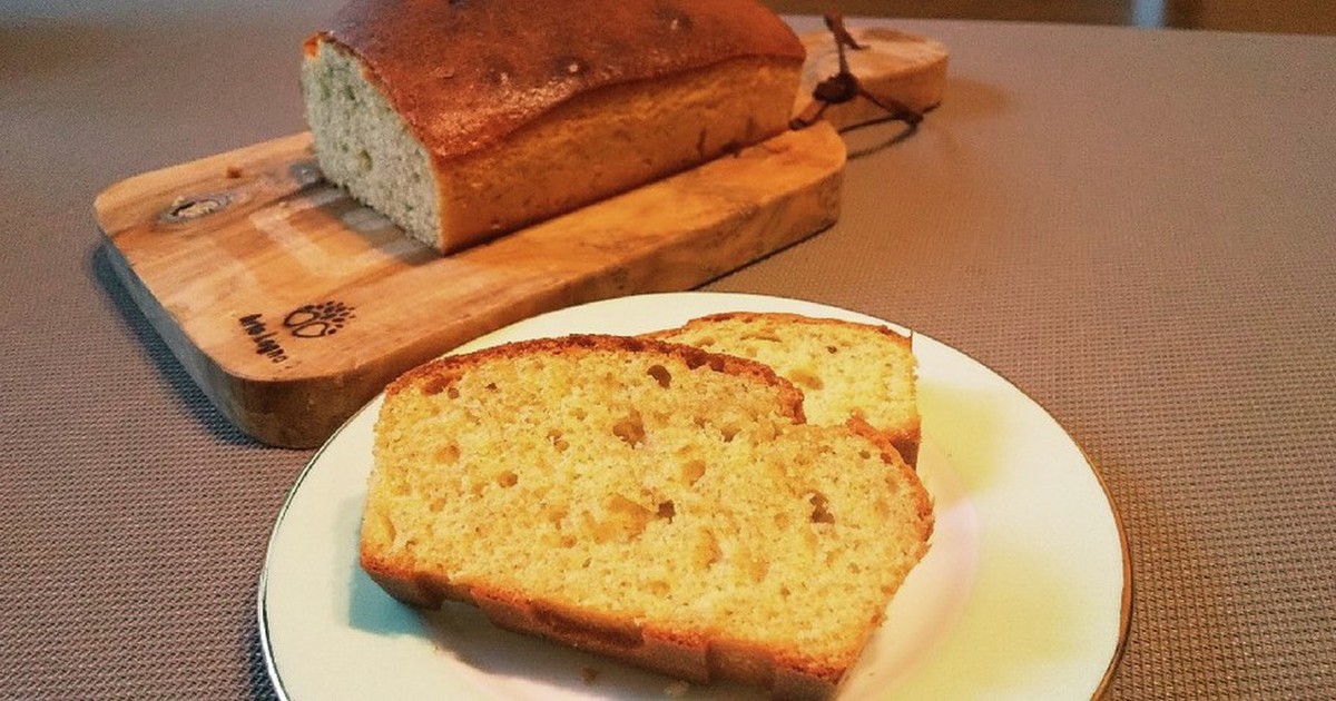 簡単 ピスタチオ風味のパウンドケーキ レシピ 作り方 By Classy クックパッド 簡単おいしいみんなのレシピが355万品