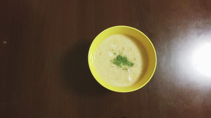 オニオングラタンスープ風オートミール粥の画像
