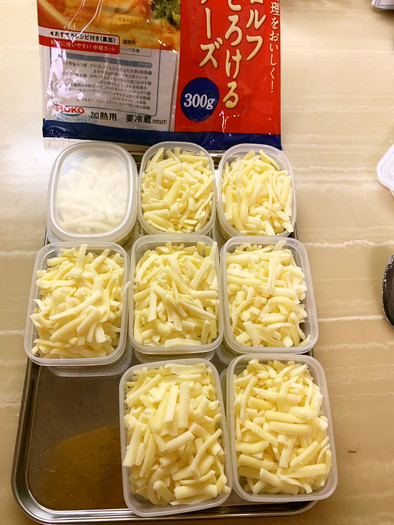 カビちゃうチーズの保存法の写真