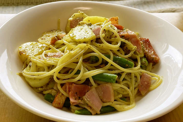 具だくさん ジェノベーゼパスタ レシピ 作り方 By Yu Kunmama クックパッド 簡単おいしいみんなのレシピが376万品