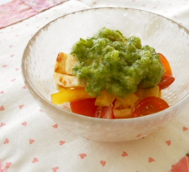 【野菜】ペッパーきゅうりサラダの画像