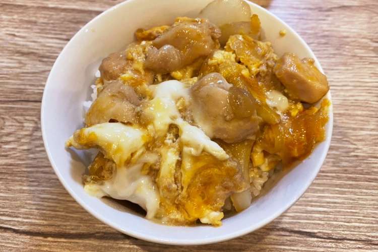 手作りタレで作る簡単親子丼 レシピ 作り方 By うめこぶちゃん クックパッド 簡単おいしいみんなのレシピが359万品