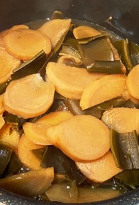 生姜と昆布の煮物