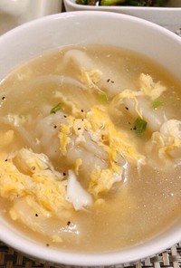 韓国タシダで簡単餃子スープ