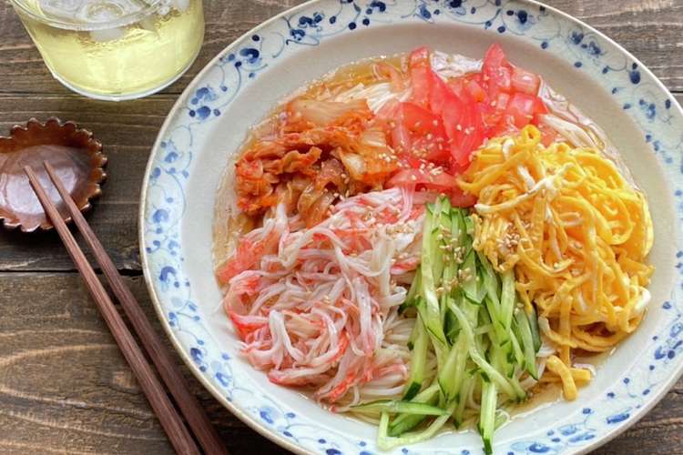 冷やし中華風そうめん レシピ 作り方 By ちはる姉さん クックパッド 簡単おいしいみんなのレシピが355万品