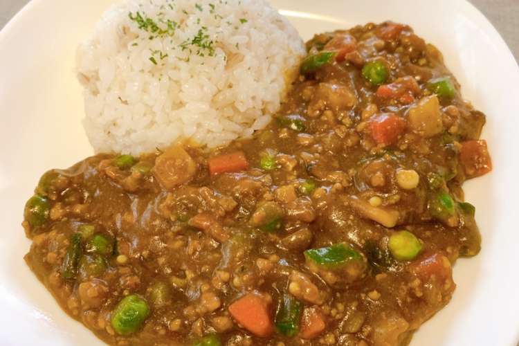 具だくさんキーマカレー レシピ 作り方 By あんちゃ クックパッド 簡単おいしいみんなのレシピが365万品