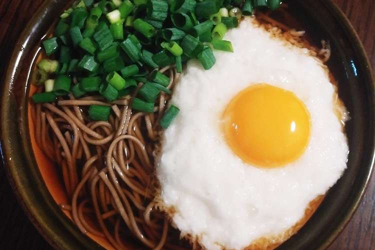 簡単 温かい とろろ蕎麦 レシピ 作り方 By チビももちゃん クックパッド 簡単おいしいみんなのレシピが366万品