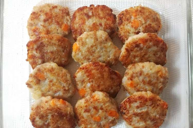 離乳食 手づかみ食べ ふんわりハンバーグ レシピ 作り方 By おはな クックパッド 簡単おいしいみんなのレシピが376万品