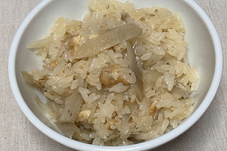 かんたん ごぼう ご飯 おでんの素使用 レシピ 作り方 By ｊａ帯広大正さつき クックパッド 簡単おいしいみんなのレシピが360万品