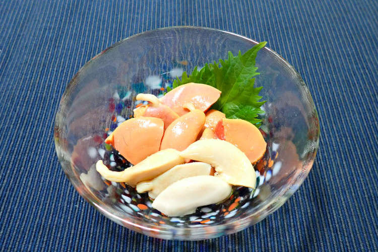 ホタテの卵 白子のレバ刺し風 レシピ 作り方 By あおもりの肴 クックパッド 簡単おいしいみんなのレシピが378万品