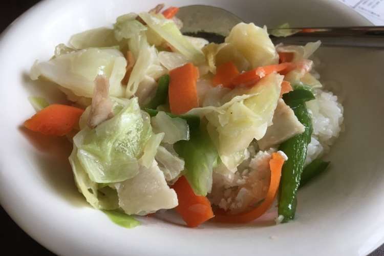 肉野菜の中華丼 レシピ 作り方 By クック6n0re4 クックパッド 簡単おいしいみんなのレシピが359万品
