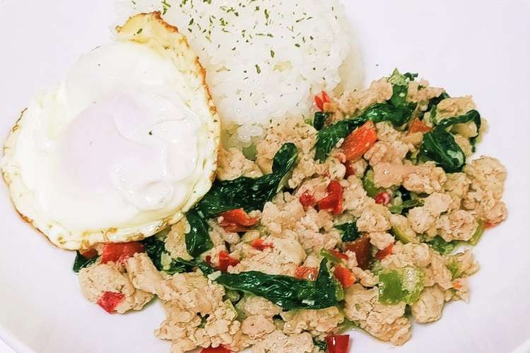 チキンバジルライス レシピ 作り方 By しゃちょん クックパッド 簡単おいしいみんなのレシピが364万品