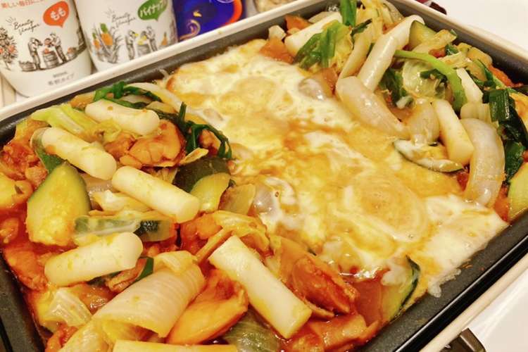 焼肉のタレで簡単 チーズタッカルビ レシピ 作り方 By きりみてゃん クックパッド 簡単おいしいみんなのレシピが375万品