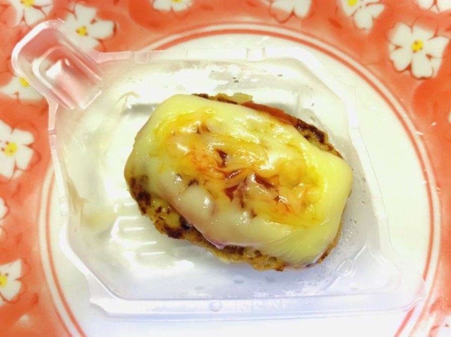 冷凍ハンバーグアレンジ♡お弁当の画像