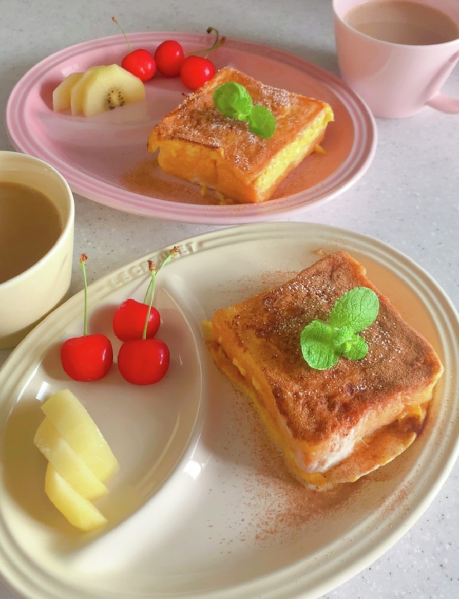 ボブ・エヴァンスのアップルシナモンフレンチトーストのレシピ